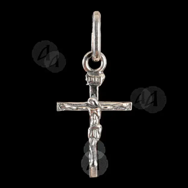 Silver Cross Necklace 138 - Jewelry στο Athonian.gr