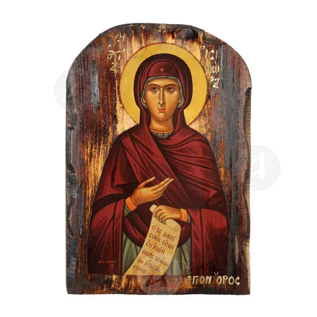Saint Isidora the Fool For Christ - Orthodox Icons στο Athonian.gr