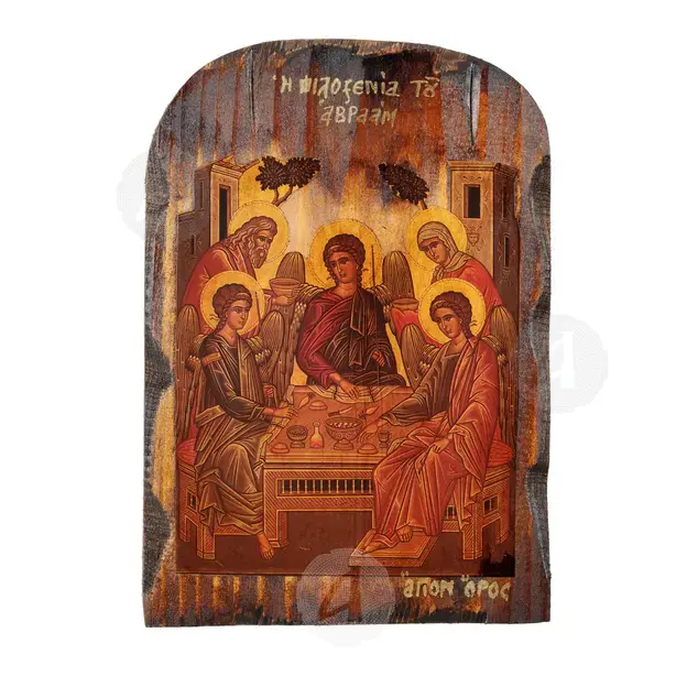 The Hospitality of Abraham - Orthodox Icons στο Athonian.gr