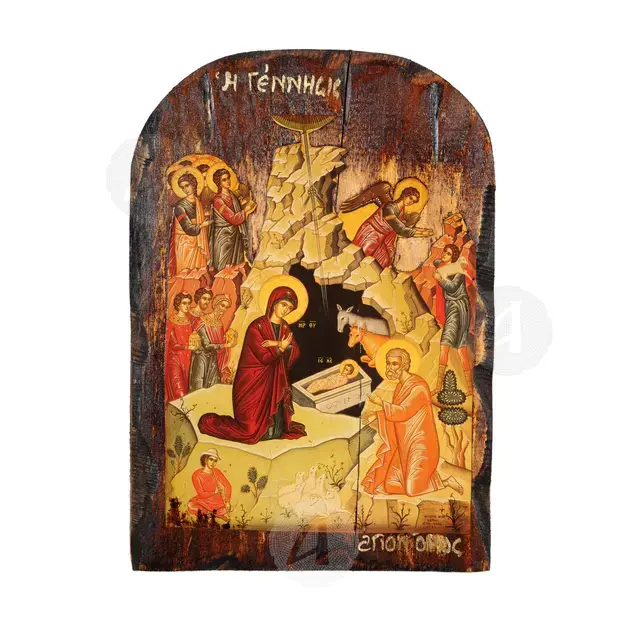 The Nativity of Jesus Christ - Orthodox Icons στο Athonian.gr