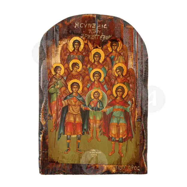 Η Σύναξις των Αρχαγγέλων - Εικόνες  στο Athonian.gr