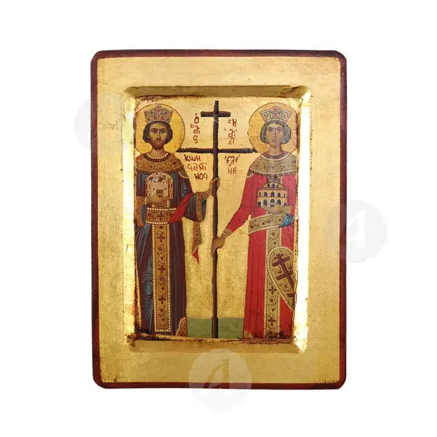 Saints Constantine & Helen - Orthodox Icons στο Athonian.gr