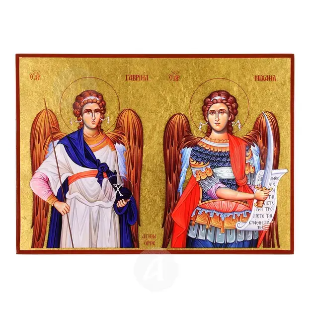 Αρχάγγελοι Γαβριήλ και Μιχαήλ - Εικόνες  στο Athonian.gr
