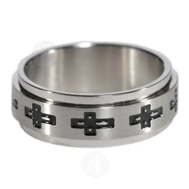Mount Athos Titanium Ring (04) - Jewelry στο Athonian.gr