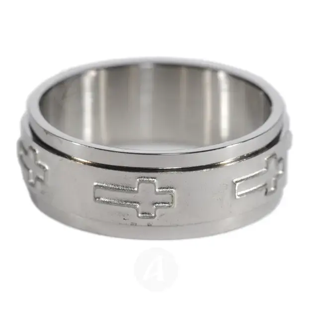 Mount Athos Titanium Ring (05) - Jewelry στο Athonian.gr