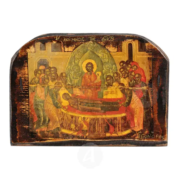 The Dormition of Virgin Mary - Orthodox Icons στο Athonian.gr