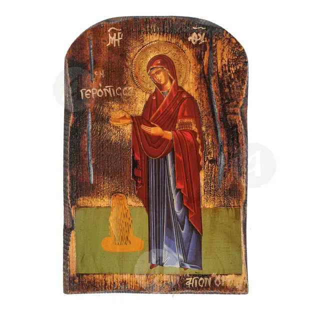 Virgin Mary Gerontissa - Orthodox Icons στο Athonian.gr