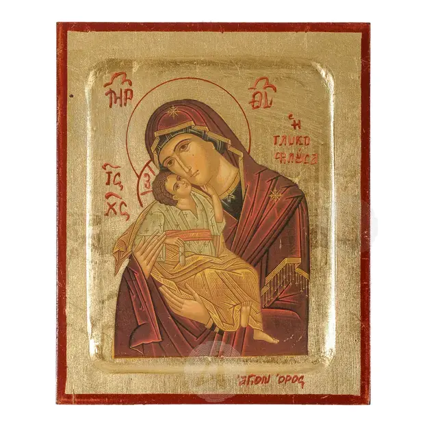 Virgin Mary Glikofilousa - Orthodox Icons στο Athonian.gr