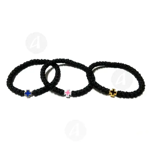 Prayer Rope 40 Knots with Metal Cross (40100MA) - Prayer ropes στο Athonian.gr