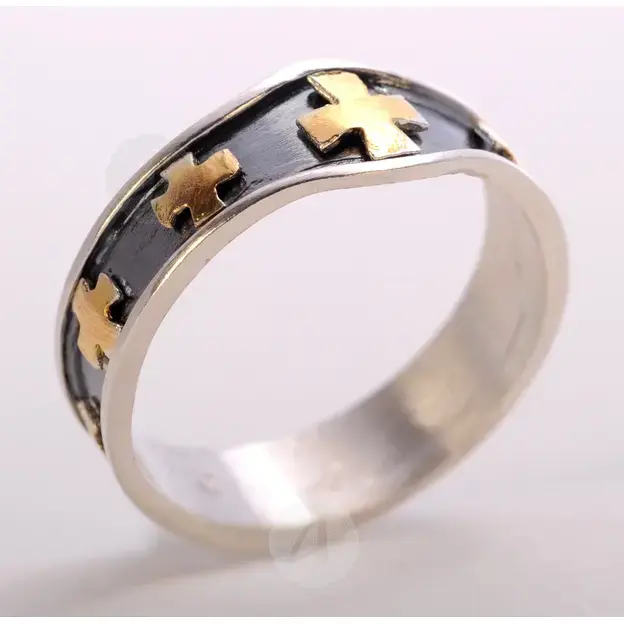 Silver Ring - 9 Types of Angels (050513.GOL) - Jewelry στο Athonian.gr