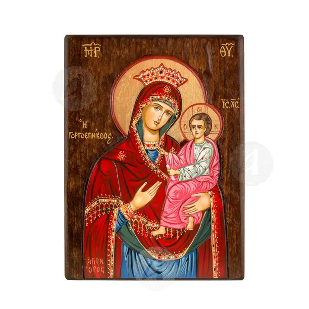 Virgin Mary Gorgoipikoos - Orthodox Icons στο Athonian.gr