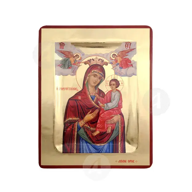 Virgin Mary Gorgoepikoos - Orthodox Icons στο Athonian.gr