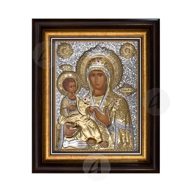 Virgin Mary Tricheroussa - Orthodox Icons στο Athonian.gr