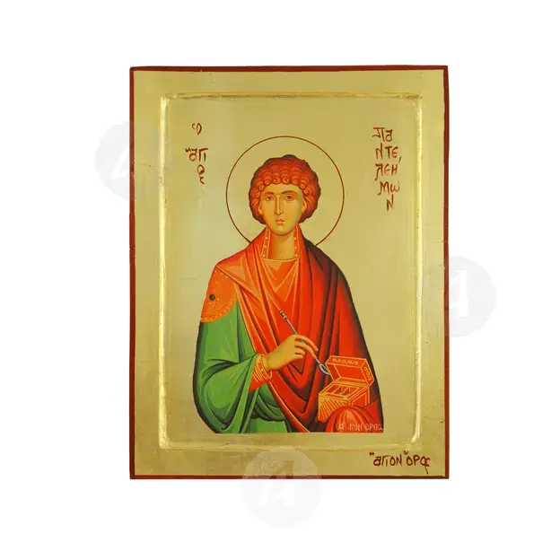 Saint Panteleimon the Great Martyr - Orthodox Icons στο Athonian.gr