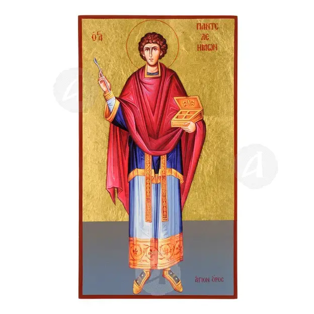 Saint Panteleimon - Orthodox Icons στο Athonian.gr