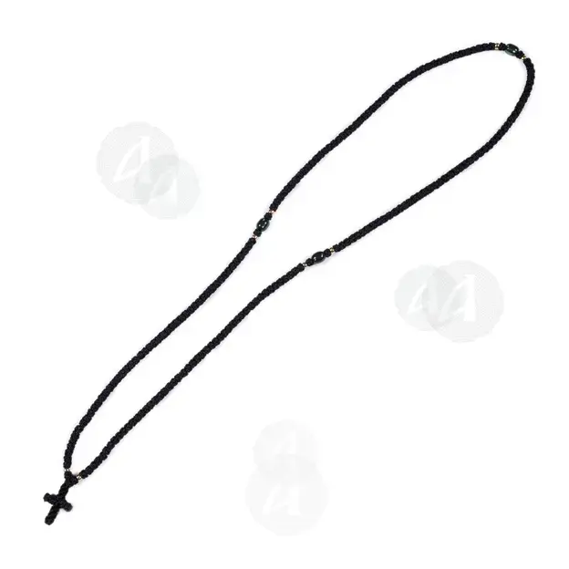 Silk Prayer Rope with 400 Knots & Beads (400MA) - Prayer ropes στο Athonian.gr