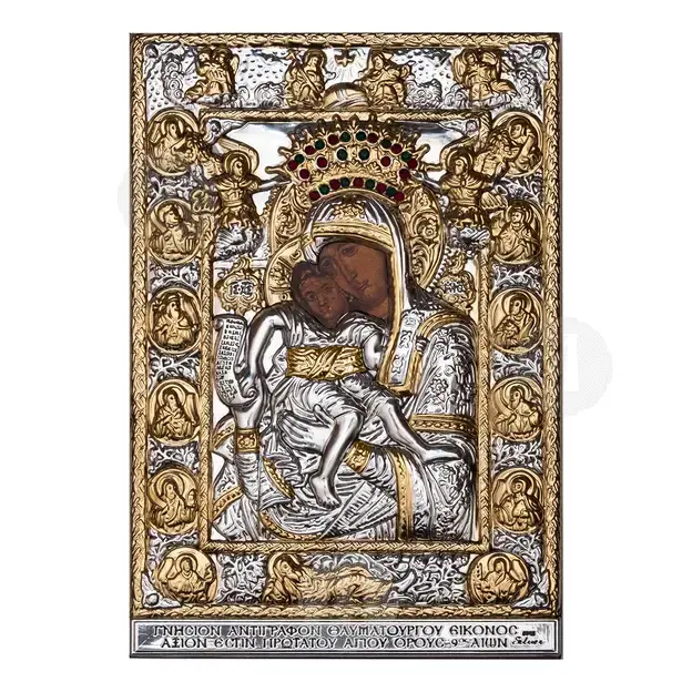 Virgin Mary Axion Esti - Orthodox Icons στο Athonian.gr