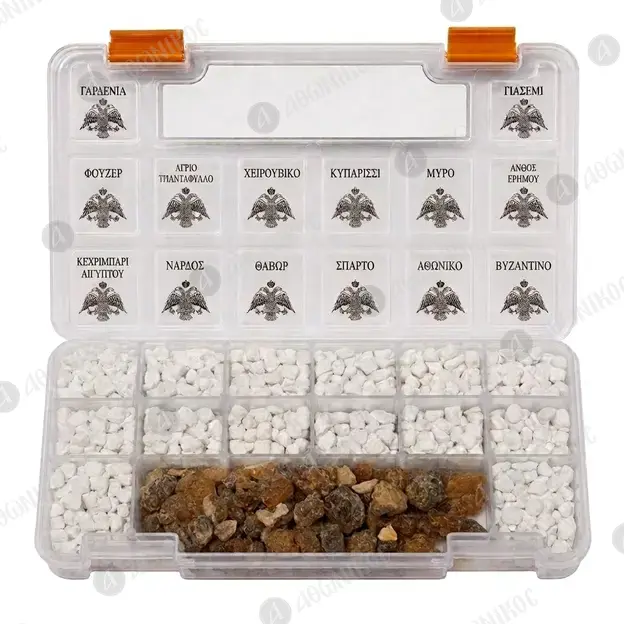Incense Box 14 Aromas Mount Athos - Kartsonaioi -  στο Athonian.gr