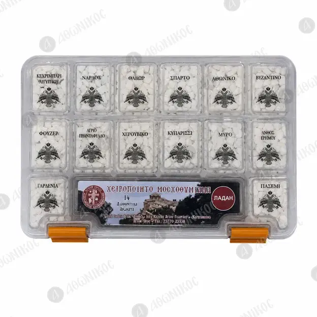 Incense Box 14 Aromas Mount Athos - Kartsonaioi -  στο Athonian.gr