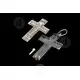 Silver Screw Cross Necklace 137 - Jewelry στο Athonian.gr