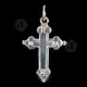 Silver Screw Cross Necklace 146 - Jewelry στο Athonian.gr