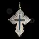 Silver Screw Cross Necklace 1 - Jewelry στο Athonian.gr