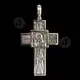 Silver Cross Necklace 925° with Crucified Jesus Christ (78) - Jewelry στο Athonian.gr
