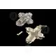 Silver Screwed Cross Necklace 925° (80) - Jewelry στο Athonian.gr