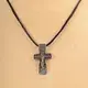 Silver Plated Neck Cross - Megisti Lavra Monastery (3) - Handiwork στο Athonian.gr