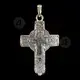 Silver Screw Cross Necklace 111 - Jewelry στο Athonian.gr