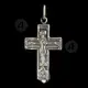 Silver Screw Cross Necklace 137 - Jewelry στο Athonian.gr