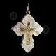 Silver Screw Cross Necklace 1 - Jewelry στο Athonian.gr