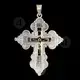 Silver Screw Cross Necklace 56 - Jewelry στο Athonian.gr