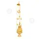 Church Censer Gold Plated (201e) - Ecclesiastical Utensils στο Athonian.gr