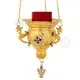 Hanging Vigil Lamp Gold Plated (231e-HC) - Ecclesiastical Utensils στο Athonian.gr