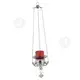 Hanging Vigil Lamp Nickel Plated (9544n) - Ecclesiastical Utensils στο Athonian.gr