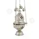 Church Censer Nickel Plated (377N) - Ecclesiastical Utensils στο Athonian.gr