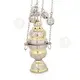 Church Censer Nickel Plated (9390GN) - Ecclesiastical Utensils στο Athonian.gr