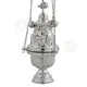 Church Censer Nickel Plated (9392n) - Ecclesiastical Utensils στο Athonian.gr