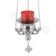 Hanging Vigil Lamp Nickel Plated (9544n) - Ecclesiastical Utensils στο Athonian.gr