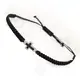 Macrame Bracelet with Cross (111111) - Jewelry στο Athonian.gr