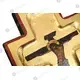 Wooden Wall Cross with the Crucifix (S.1712) - Monastic Handiwork στο Athonian.gr