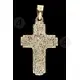 Silver Cross Necklace 925° with Jesus Christ (12B) - Jewelry στο Athonian.gr