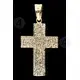 Silver Cross Necklace with Crucified Jesus Christ (7B) - Jewelry στο Athonian.gr