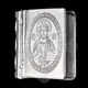 Silver Reliquary Jesus Christ Blessing (ICXR) - Ecclesiastical Utensils στο Athonian.gr