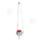 Hanging Vigil Lamp Nickel Plated (9894N) - Ecclesiastical Utensils στο Athonian.gr