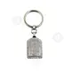 Silver Plated Keyring - Virgin Mary Axion Esti - Handiwork στο Athonian.gr