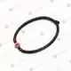 Black Waxy Prayer Ropes with Metallic Cross (WAX-BLA-CRO) - Prayer Ropes στο Athonian.gr