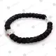 Black Satin Prayer Ropes 33 Knots with Cross (33K100MA) - Prayer Ropes στο Athonian.gr