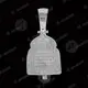 Silver Reliquary Pendant Saint George (2A) - Jewelry στο Athonian.gr
